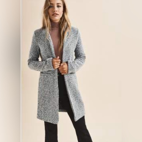 Dynamite Textured Open Coat Boucle - Picture 3 of 3